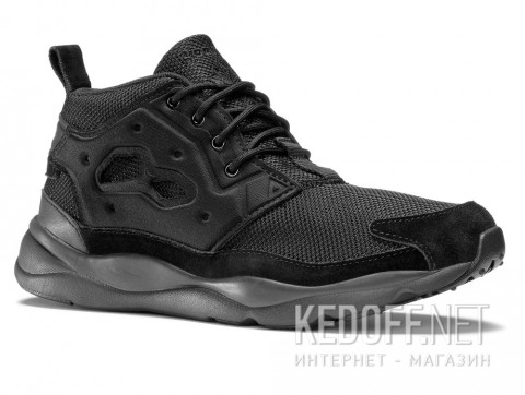 Мужские кроссовки Reebok FURYLITE CHUKKA V70063    (чёрный) - фото (Артикул: V70063)