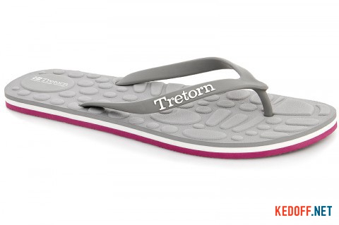 Пляжная обувь Tretorn 472670-05 Серые массажки - фото (Артикул: 472670-05)