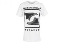 Мужские футболки Las Espadrillas 46530-F255    (белый)