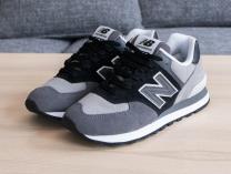 Сірі кросівки New Balance WL574WU2 - фото 6