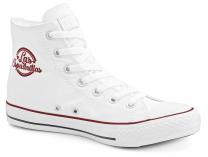 Кеди Las Espadrillas LE38-7650 білий конверс Кеди Las Espadrillas LE38-7650 білий конверс