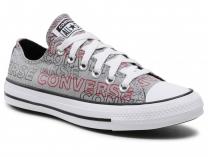 Чоловічі кеди Converse Chuck Tailor All Star Wordmark Print low 170109C - фото 1