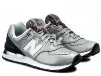 Кроссовки New Balance WL574RAC    (серебряный) - фото 2