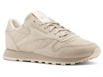 Кроссовки Reebok Classic Leather Tonal Nbk \ Sand Stone/Pale Pink BS9883 - фото 1
