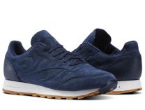 Мужские кроссовки Reebok Classic Leather SG BD6015    (тёмно-синий) - фото 3