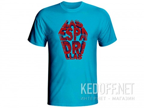 Мужские футболки Las Espadrillas 405106-C308    (голубой) - фото (Артикул: 405106-C308)