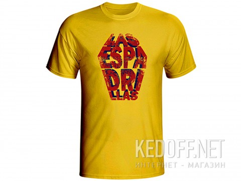 Мужские футболки Las Espadrillas 405106-F565    (жёлтый) - фото (Артикул: 405106-F565)