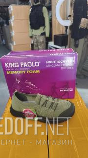 Кроссовки Las Espadrillas K.Paolo K5223-22  Memory Foam - фото (Артикул: K5223-22)