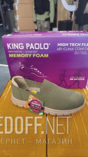 Женские слипоны Las Espadrillas K.Paolo K5234-22 - фото (Артикул: K5234-22)