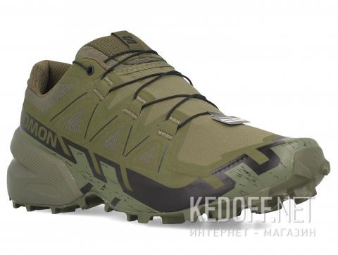 Чоловічі кросівки Salomon 471612 Speedcross 6 Forces Khaki  - фото (Артикул: SPEEDCROSS 6 FORCES KHAKI)